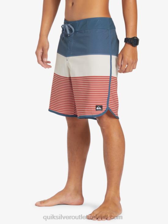 Men Quiksilver Surfsilk Tijuana 19 Boardshorts N02TD210 midnight navy