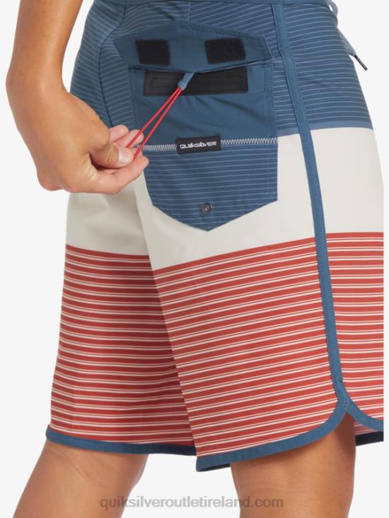 Men Quiksilver Surfsilk Tijuana 19 Boardshorts N02TD210 midnight navy