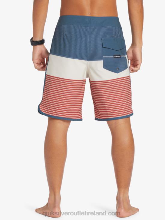Men Quiksilver Surfsilk Tijuana 19 Boardshorts N02TD210 midnight navy
