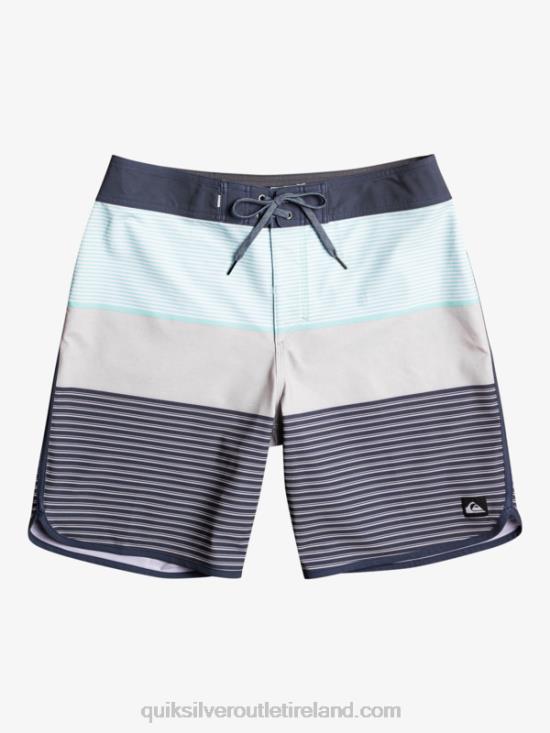 Men Quiksilver Surfsilk Tijuana 19 Boardshorts N02TD212 beach glass