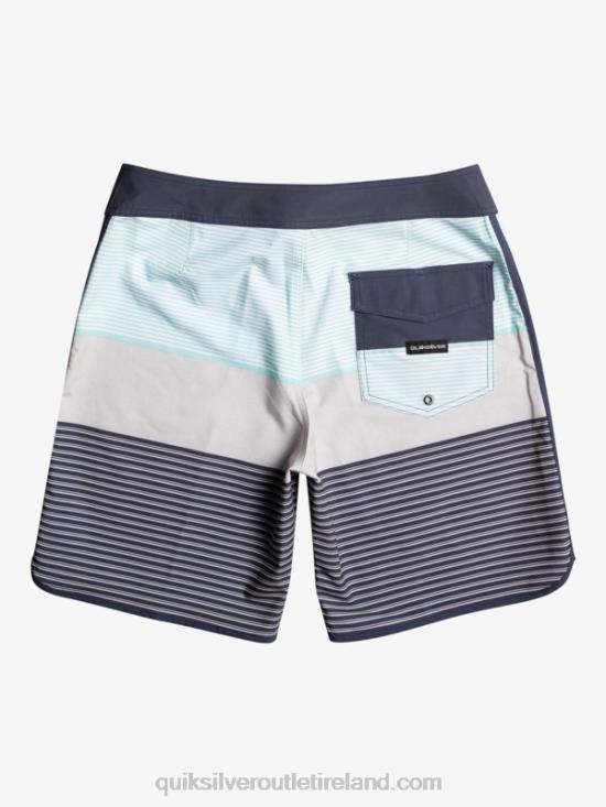 Men Quiksilver Surfsilk Tijuana 19 Boardshorts N02TD212 beach glass