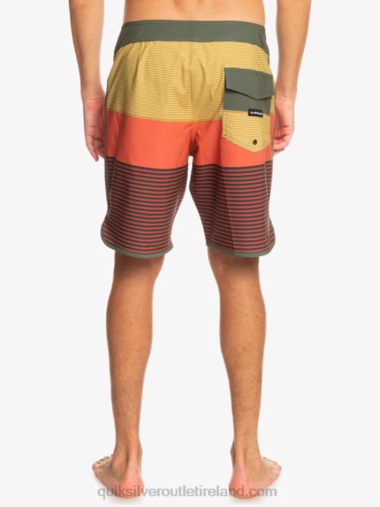 Men Quiksilver Surfsilk Tijuana 19 Boardshorts N02TD213 thyme