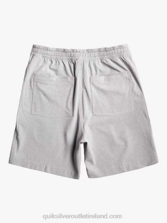 Men Quiksilver Taxer Heather 18 Amphibian Boardshorts N02TD301 sleet