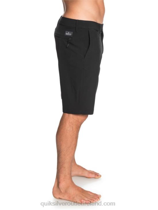 Men Quiksilver Union Amphibian 20 Hybrid Shorts N02TD1317 black