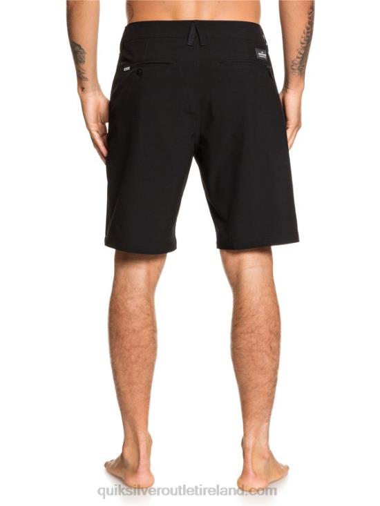 Men Quiksilver Union Amphibian 20 Hybrid Shorts N02TD1317 black