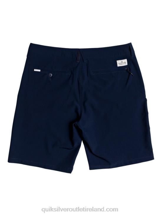 Men Quiksilver Union Amphibian 20 Hybrid Shorts N02TD1318 navy blazer