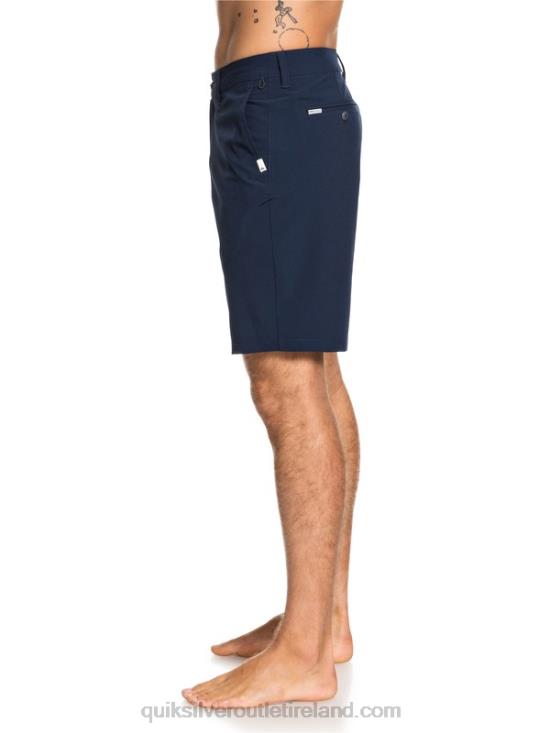 Men Quiksilver Union Amphibian 20 Hybrid Shorts N02TD1318 navy blazer