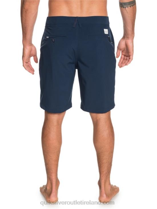 Men Quiksilver Union Amphibian 20 Hybrid Shorts N02TD1318 navy blazer
