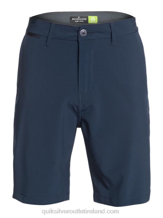 Men Quiksilver Union Amphibian 20 Hybrid Shorts N02TD1318 navy blazer