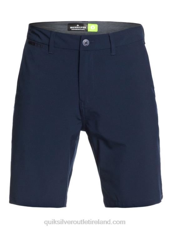 Men Quiksilver Union Amphibian 20 Hybrid Shorts N02TD1318 navy blazer