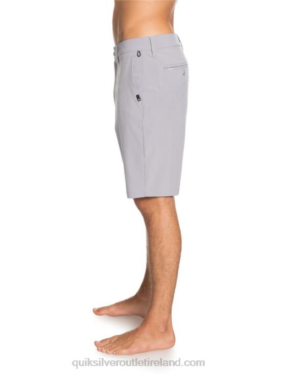 Men Quiksilver Union Amphibian 20 Hybrid Shorts N02TD1319 sleet