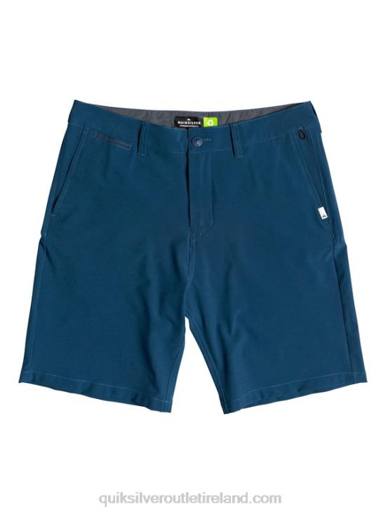 Men Quiksilver Union Amphibian 20 Hybrid Shorts N02TD1320 majolica blue
