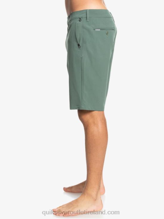 Men Quiksilver Union Amphibian 20 Hybrid Shorts N02TD1321 thyme