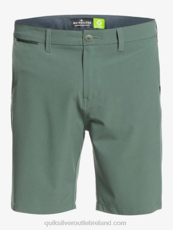 Men Quiksilver Union Amphibian 20 Hybrid Shorts N02TD1321 thyme