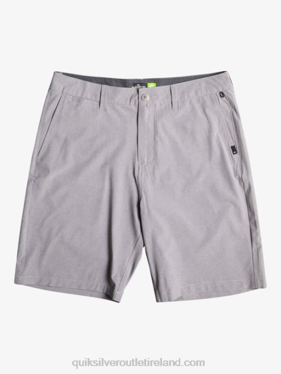 Men Quiksilver Union Heather 20 Amphibian Boardshorts N02TD64 sleet