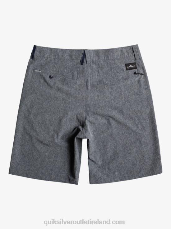Men Quiksilver Union Heather 20 Amphibian Boardshorts N02TD68 navy blazer