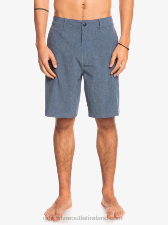 Men Quiksilver Union Heather 20 Amphibian Boardshorts N02TD69 insignia blue