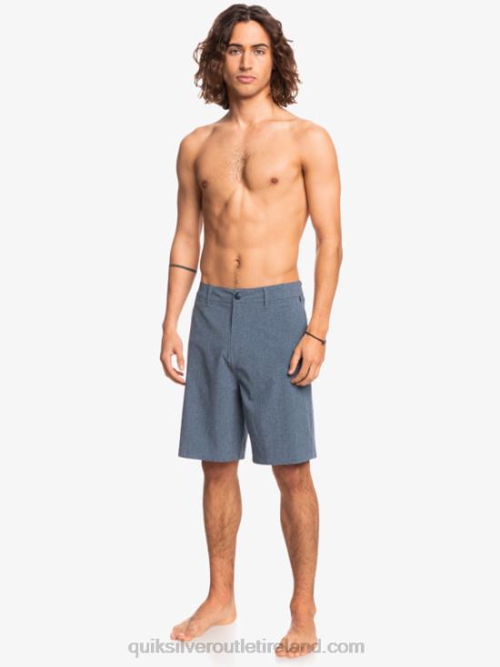Men Quiksilver Union Heather 20 Amphibian Boardshorts N02TD69 insignia blue