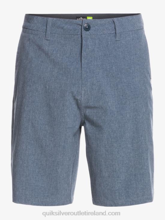 Men Quiksilver Union Heather 20 Amphibian Boardshorts N02TD69 insignia blue