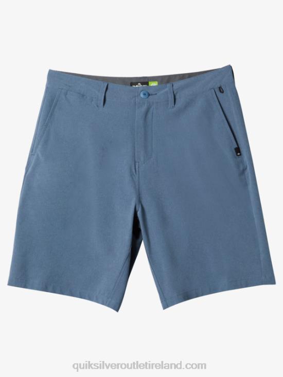 Men Quiksilver Union Heather 20 Amphibian Boardshorts N02TD70 bering sea