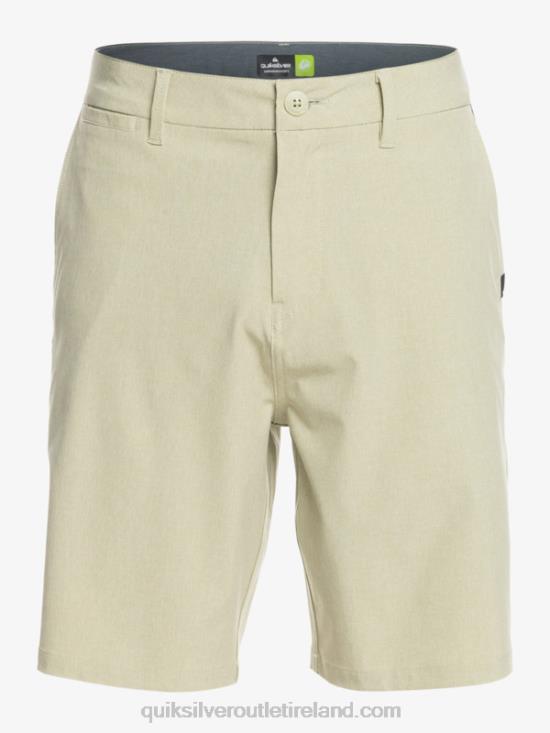 Men Quiksilver Union Heather 20 Amphibian Boardshorts N02TD73 desert sage