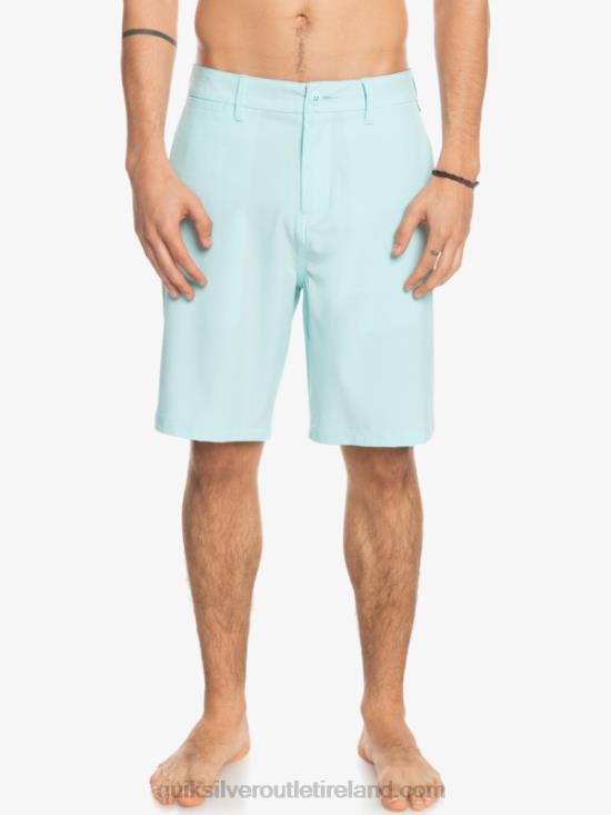 Men Quiksilver Union Heather 20 Amphibian Boardshorts N02TD74 iced aqua