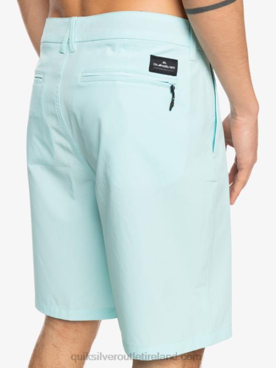 Men Quiksilver Union Heather 20 Amphibian Boardshorts N02TD74 iced aqua