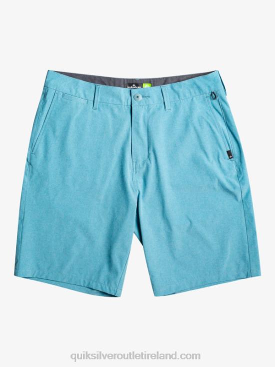 Men Quiksilver Union Heather 20 Amphibian Boardshorts N02TD75 delphinium blue