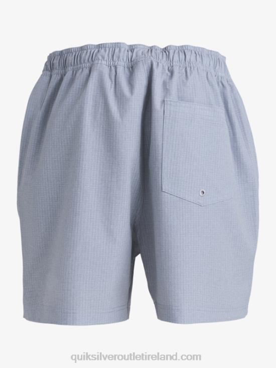Men Quiksilver Waterman After Surf Stretch 20 Amphibian Boardshorts N02TD955 light grey heather
