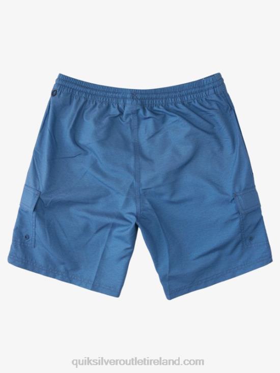 Men Quiksilver Waterman Balance 18 Volleys N02TD911 ensign blue heather