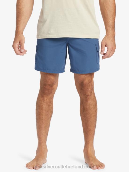 Men Quiksilver Waterman Balance 18 Volleys N02TD911 ensign blue heather