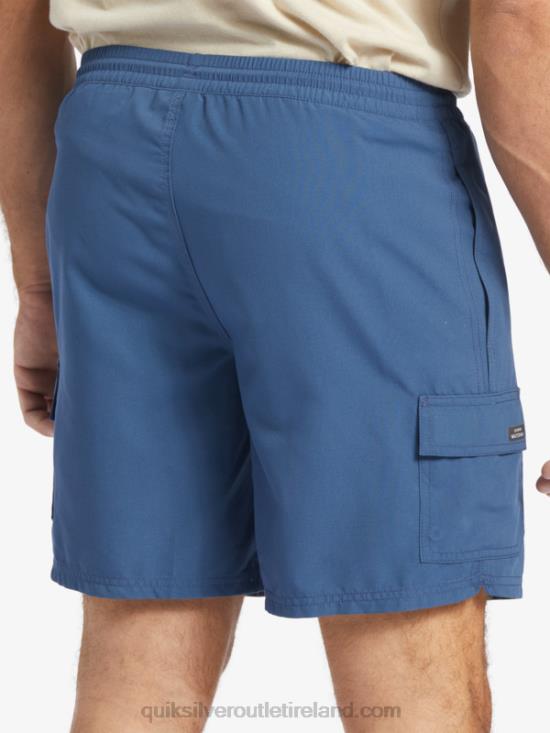 Men Quiksilver Waterman Balance 18 Volleys N02TD911 ensign blue heather