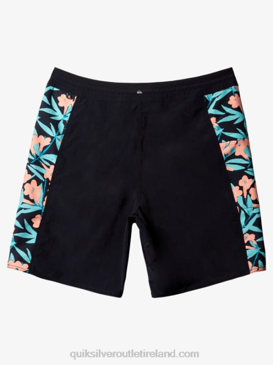 Men Quiksilver Waterman Cliffside Solid 19 Boardshorts N02TD415 black