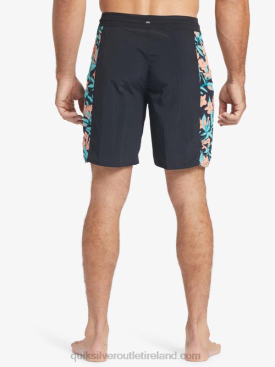Men Quiksilver Waterman Cliffside Solid 19 Boardshorts N02TD415 black