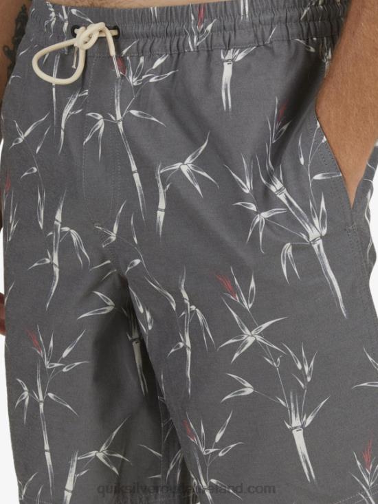 Men Quiksilver Waterman Pre Chopsticks 19 Volleys N02TD1840 blackpre chopstick vol