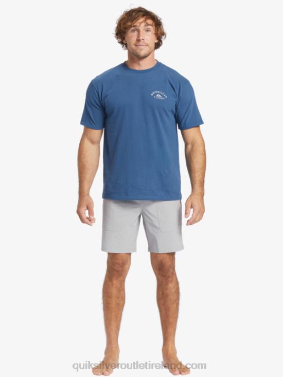 Men Quiksilver Waterman Scout Zipper Amphibian 20 Boardshorts N02TD1326 sharkskin