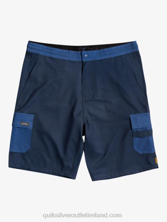 Men Quiksilver Waterman Seafaring Amphibian 20 Hybrid Shorts N02TD1851 midnight navy