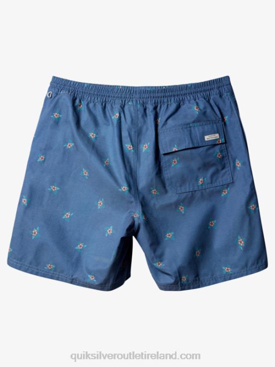 Men Quiksilver Waterman Small Pedals 17 Volleys N02TD395 ensign blue small pedals v