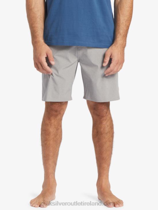Men Quiksilver Waterman Suva 20 Amphibian Boardshorts N02TD781 sharkskin