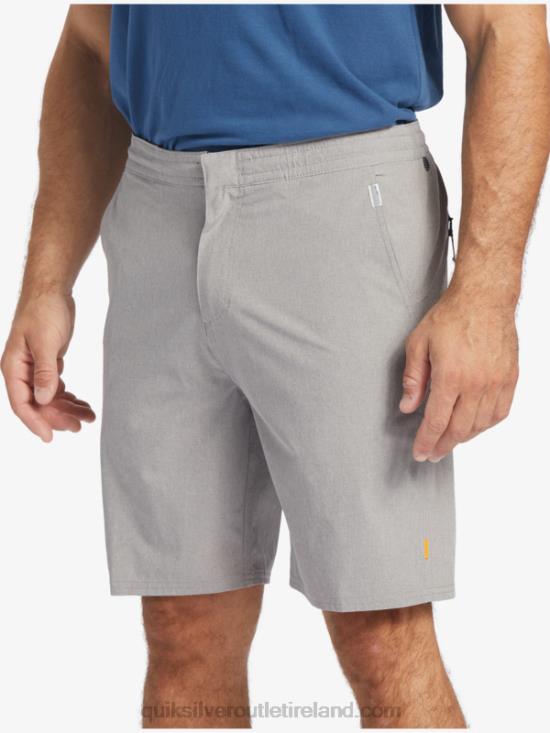 Men Quiksilver Waterman Suva 20 Amphibian Boardshorts N02TD781 sharkskin