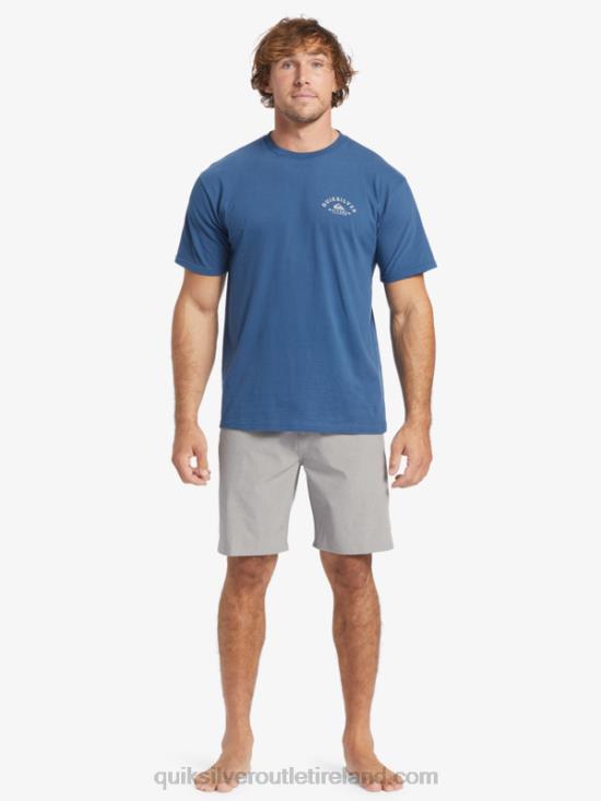 Men Quiksilver Waterman Suva 20 Amphibian Boardshorts N02TD781 sharkskin