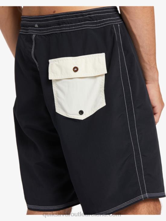 Men Quiksilver Waterman Throwback 19 Boardshorts N02TD1855 black