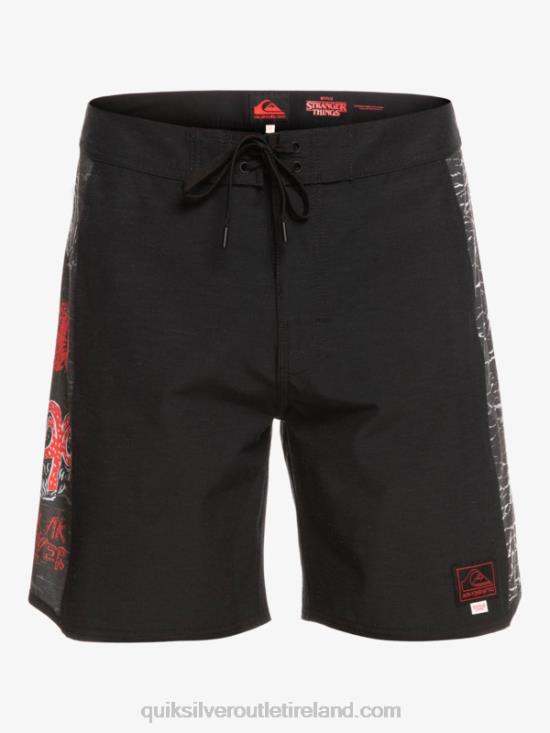 Men Quiksilver x Stranger Things Original Arch 1986 18 Boardshorts N02TD1786 the upside down
