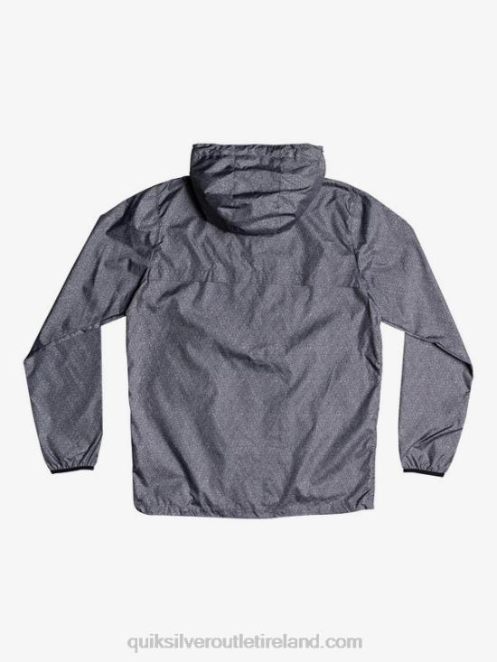 Men Quiksilver Everyday Windbreaker Jacket N02TD1011 dark grey heather