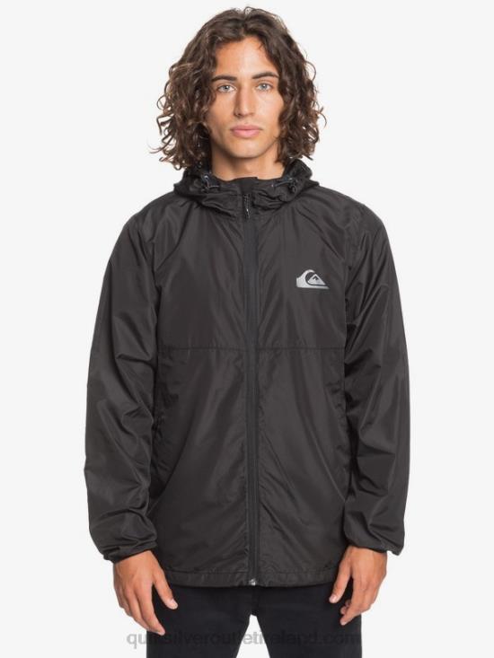 Men Quiksilver Everyday Windbreaker Jacket N02TD1012 black