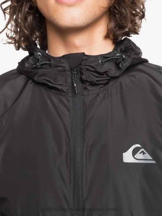 Men Quiksilver Everyday Windbreaker Jacket N02TD1012 black