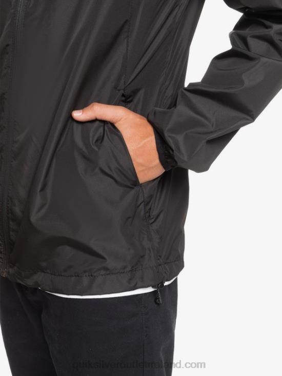 Men Quiksilver Everyday Windbreaker Jacket N02TD1012 black