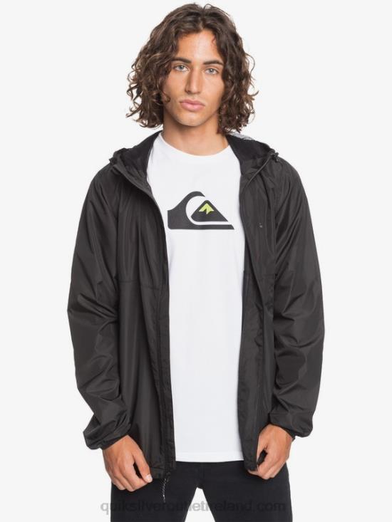 Men Quiksilver Everyday Windbreaker Jacket N02TD1012 black