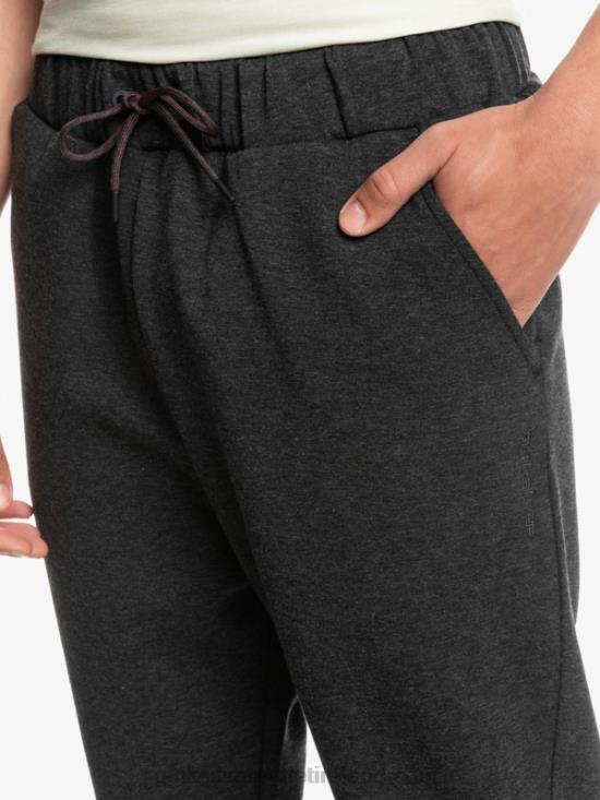 Men Quiksilver Step Off Fleece Joggers N02TD1721 phantom heather