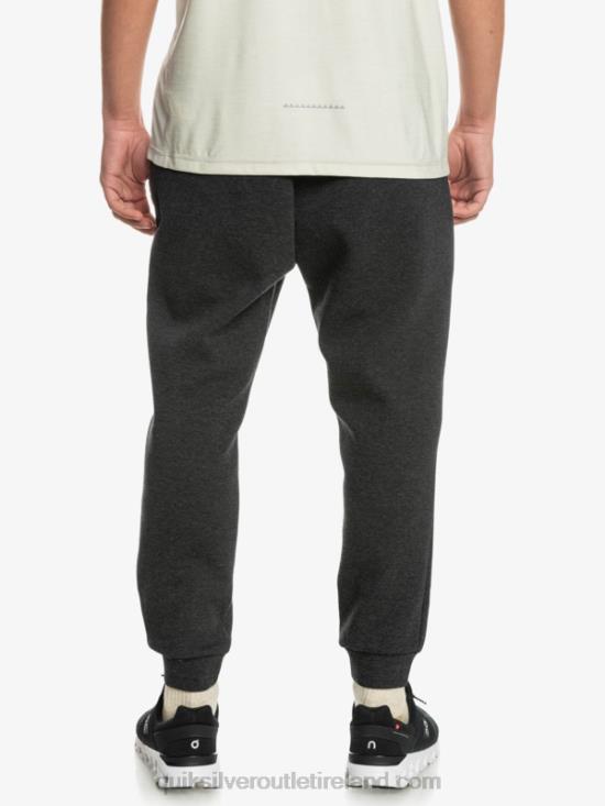Men Quiksilver Step Off Fleece Joggers N02TD1721 phantom heather